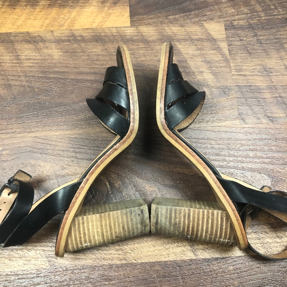 Madewell The Adler Strappy Block Heel Sandal Black - Picture 7 of 8